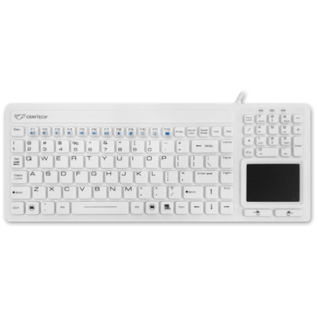 Craytech Waterproof toetsenbord - Sanikey Touch IP68