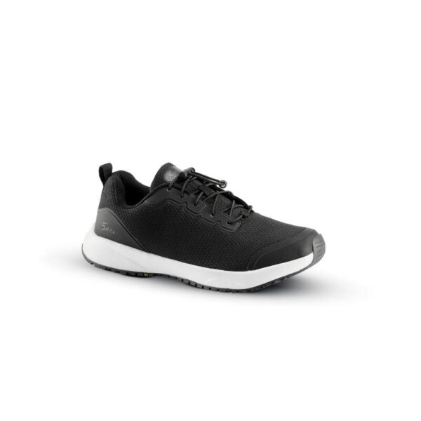 Sanita S-Feel Fuga werkschoen veters laag O1 ESD zwart/wit